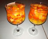 Foto langkah ke 6 dari resep Es Buah Nanas & Papaya.