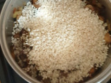 Mushroom risotto