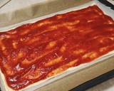 Spárgás - virslis pizza 🍕 recept lépés 2 foto