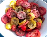 Foto del paso 1 de la receta: Trilogía de tomates y aceitunas