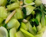 蒜炒青江菜（爽脆口感葉子不爛）的食譜步驟3照片