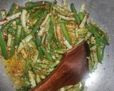 A picture of step 3 of 3 Spicy _kurkuri bhindi.