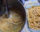 Foto del paso 3 de la receta: Fideos con espinacas