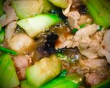 Hình bước làm 7 của món THỊT, NẤM XÀO MƯỚP