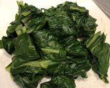A picture of step 3 of Spinach Quiche.