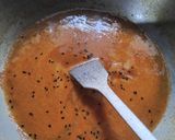 A picture of step 5 of Bengal Gram Dal Fritters Curry.