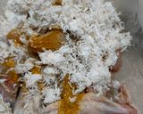 Foto langkah ke 2 dari resep Ayam Goreng Serundeng Bumbu Marinasi.