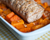 Foto del paso 6 de la receta: Lomo a el horno con calabaza