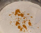 A picture of step 1 of Methi masala Puri.