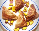 A picture of step 1 of Paneer Potato Sandwich.