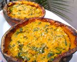 Foto del paso 7 de la receta: 🎃 Zapallo relleno de espinaca y queso🎃