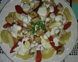 Foto del paso 7 de la receta: Ensalada de pollo y manzana con aderezo de yogurt
