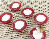 Foto langkah ke 4 dari resep Pudding Red Velvet.
