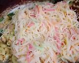 A picture of step 6 of Macaroni sawaiyan with leftover chicken tikka.