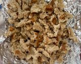 Φωτογραφία βήματος 8 της συνταγής Vegan Rigatoni με μπρόκολο, ψητή “φέτα” και “κοτόπουλο” 🥦