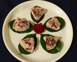 A picture of step 6 of Rose bhapa sandesh.