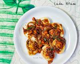Foto langkah ke 8 dari resep Telur Siram Lada Hitam.