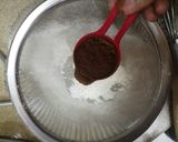 A picture of step 5 of Eggless Red Velvet Cake (without oven).
