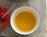 A picture of step 1 of Hot Cheetos chicken ❦.