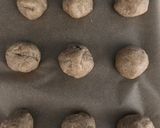 A picture of step 3 of Chai cookies - vegan.
