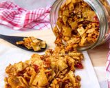Foto langkah ke 6 dari resep Kering Tempe Kulit Pangsit (TIPS anti melempem): Ide Stok Puasa.