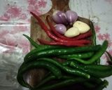 Foto langkah ke 1 dari resep Teri Kacang Sambel Ijo.