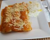 Foto del paso 12 de la receta: Enjitomatadas de pollo