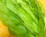 A picture of step 1 of Spinach omelette soufflé with spring onions.