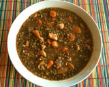 Foto del paso 7 de la receta: Lentejas con pollo y verduras