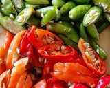 Foto langkah ke 4 dari resep Cumi goreng cabe rawit.