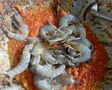 Foto langkah ke 2 dari resep Udang saus Padang.