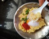 A picture of step 9 of Steam chana dal fara.