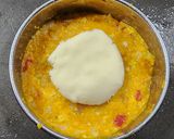 Foto del paso 3 de la receta: Hamburguesas de zapallo cabutiá 🎃 y arroz 🍚. Con centro de muzzarella 🫠