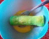 Foto langkah ke 4 dari resep Cheese sausage rolls pandan bread.