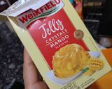 A picture of step 1 of Mango crystal jelly.