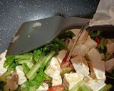 Foto langkah ke 4 dari resep Tumis Sawi Tahu.