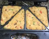 A picture of step 5 of Poha Toast.