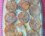 Foto del paso 5 de la receta: Tarta de flan con galletas, harina de almendras y chocolate