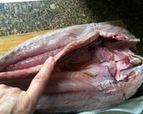 Foto del paso 1 de la receta: Pescado entero al horno (gourmet, fácil y rápido)