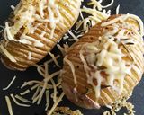 Foto del paso 5 de la receta Patatas Hasselback con queso
