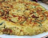 Foto del paso 9 de la receta Tortilla de calabacín y ajetes