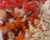 Foto del paso 3 de la receta: Salpicón de pollo🐔