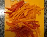 A picture of step 1 of Backyard Sausage & Peppers.