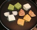 A picture of step 10 of Tri-coloured Tawa Paneer Tikka.