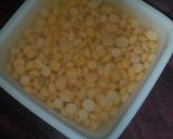 A picture of step 1 of Maharashtrian puran poli.
