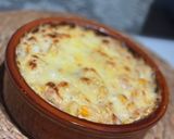صورة لخطوة 9 من وصفة غراتان بطاطا حلوة 🍠