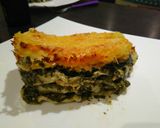 Une image de l'étape 6 de Lasagnes épinards et saumon, béchamel au chèvre.