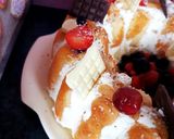 Une image de l'étape 6 de Charlotte aux ananas 🍍 et chantilly.