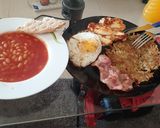 Φωτογραφία βήματος 4 της συνταγής Breakfast με πίτα πατάτες!!