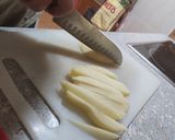 Foto del paso 1 de la receta: Patatas fritas encebolladas y croquetas